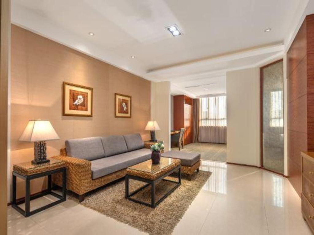 Huana Hotel Minhang Shanghai Bagian luar foto